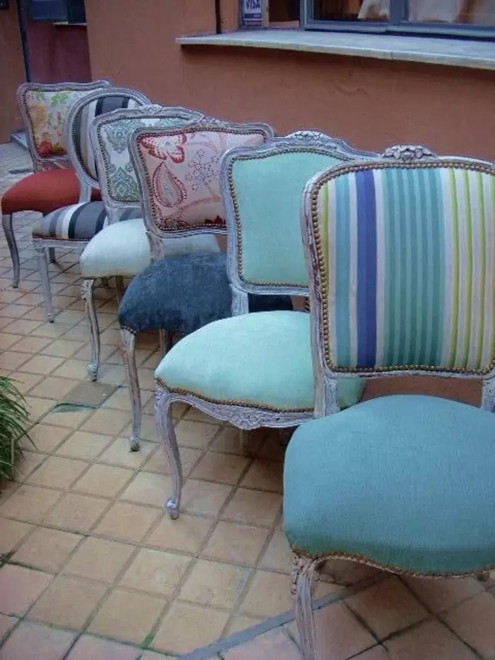 Limpieza de sillas y tapizados